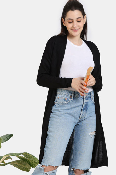 Black shrug with jeans sale